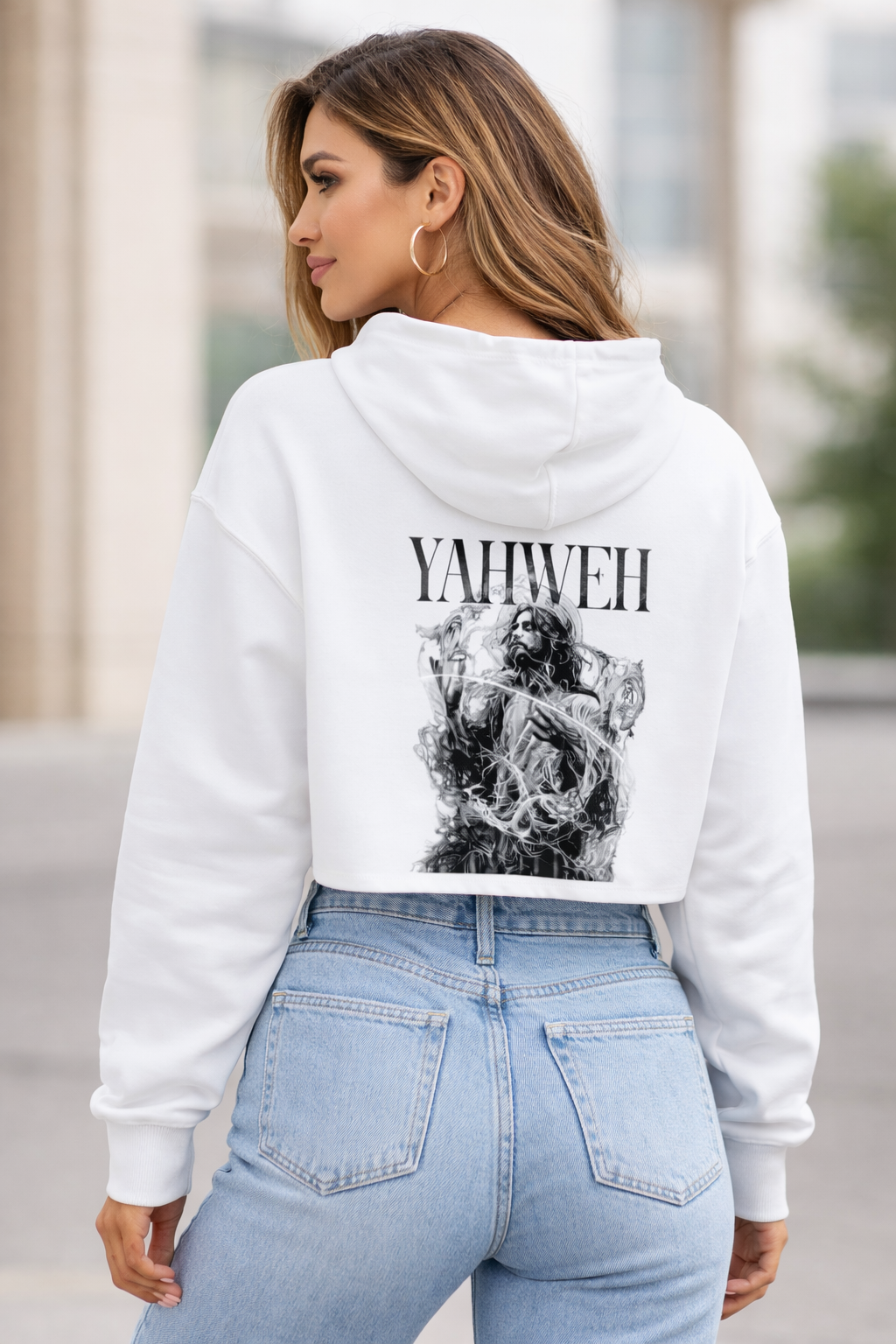 Women Cropped Hoodie ODMPOD