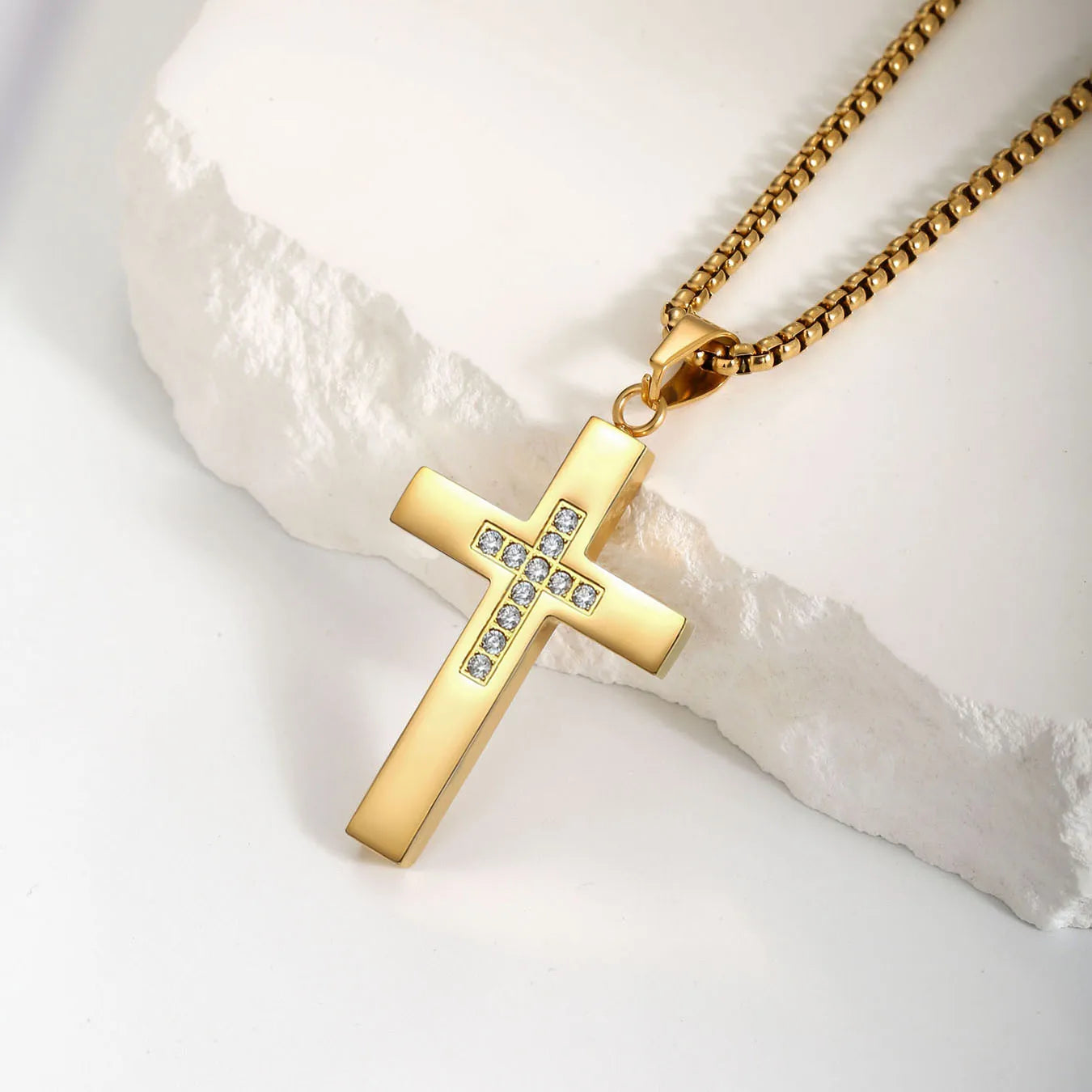 Minimalism Cross Necklace