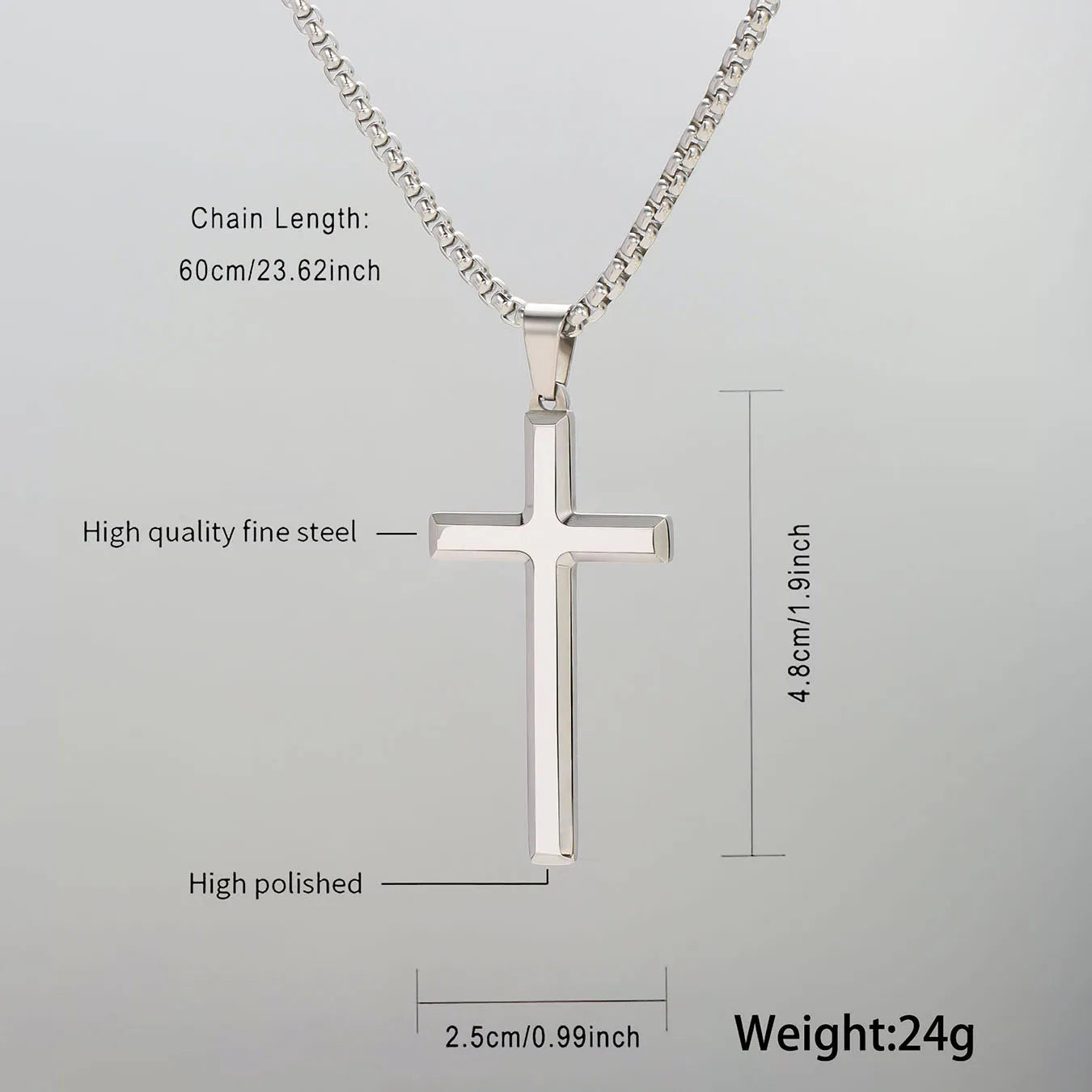 Minimalism Cross Necklace