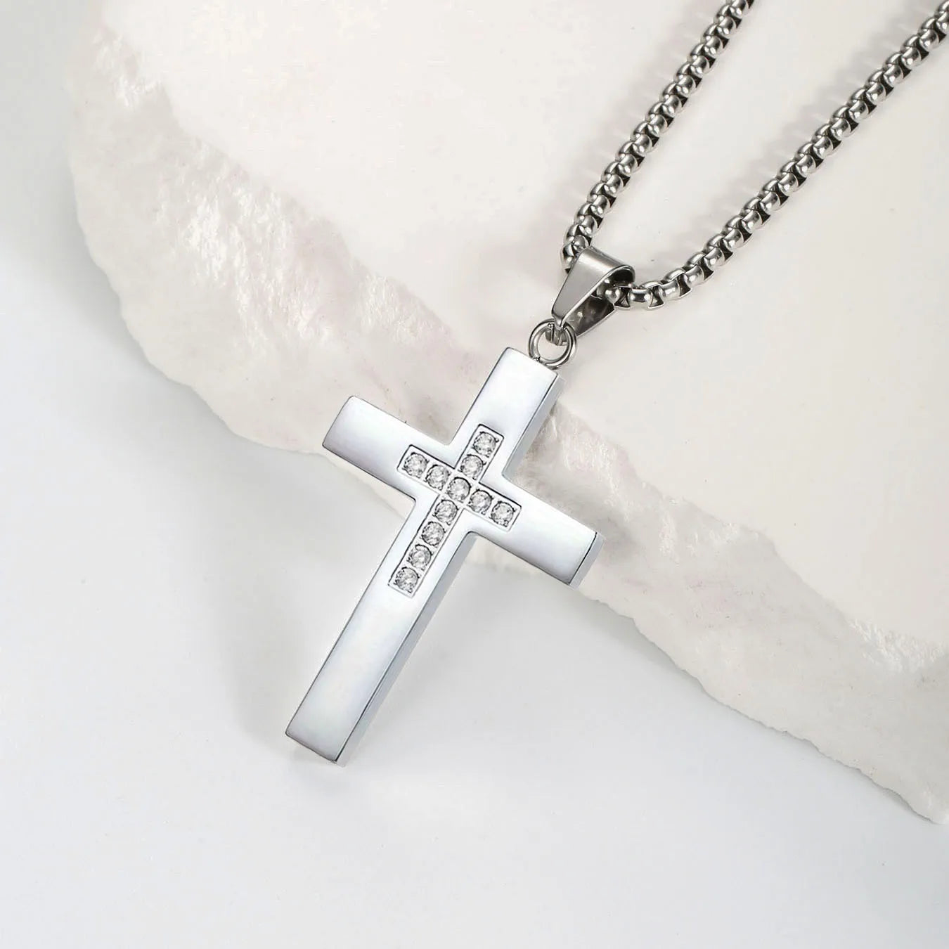 Minimalism Cross Necklace