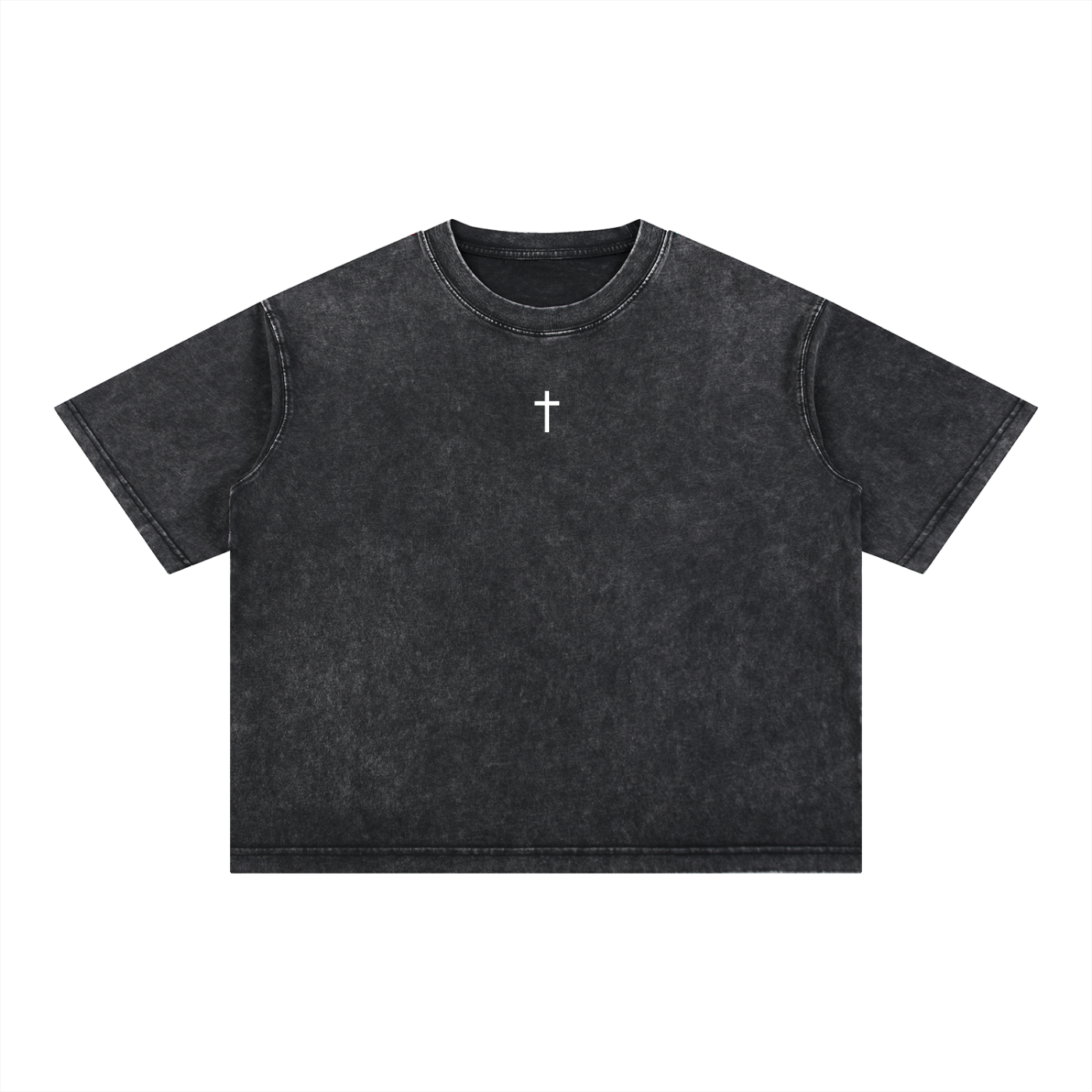Mineral Wash Boxy Cotton T-Shirt ODMPOD